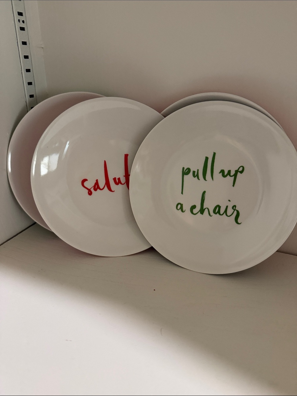 kate spade White Dessert Plates